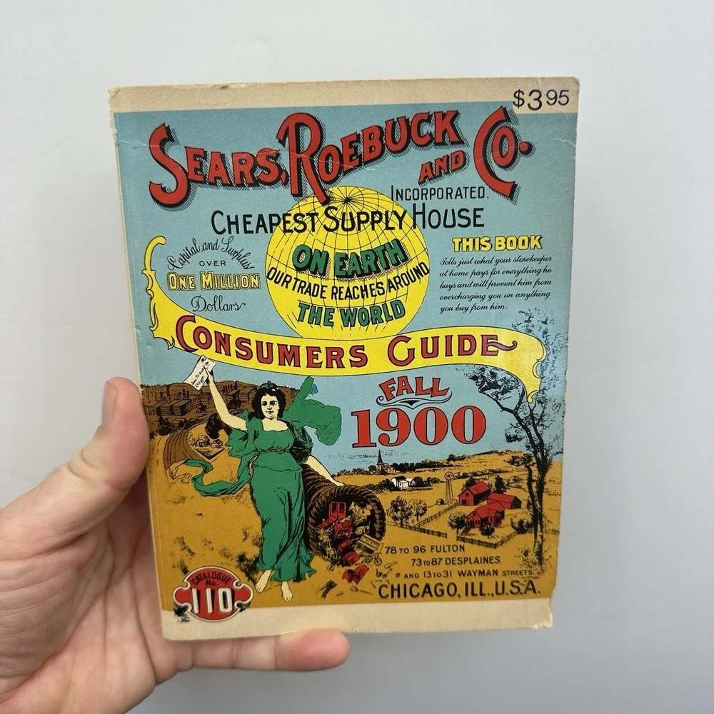 Vintage 1970 Sears Roebuck And Co Consumers Guide‎ Fall 1900 Supply House Book